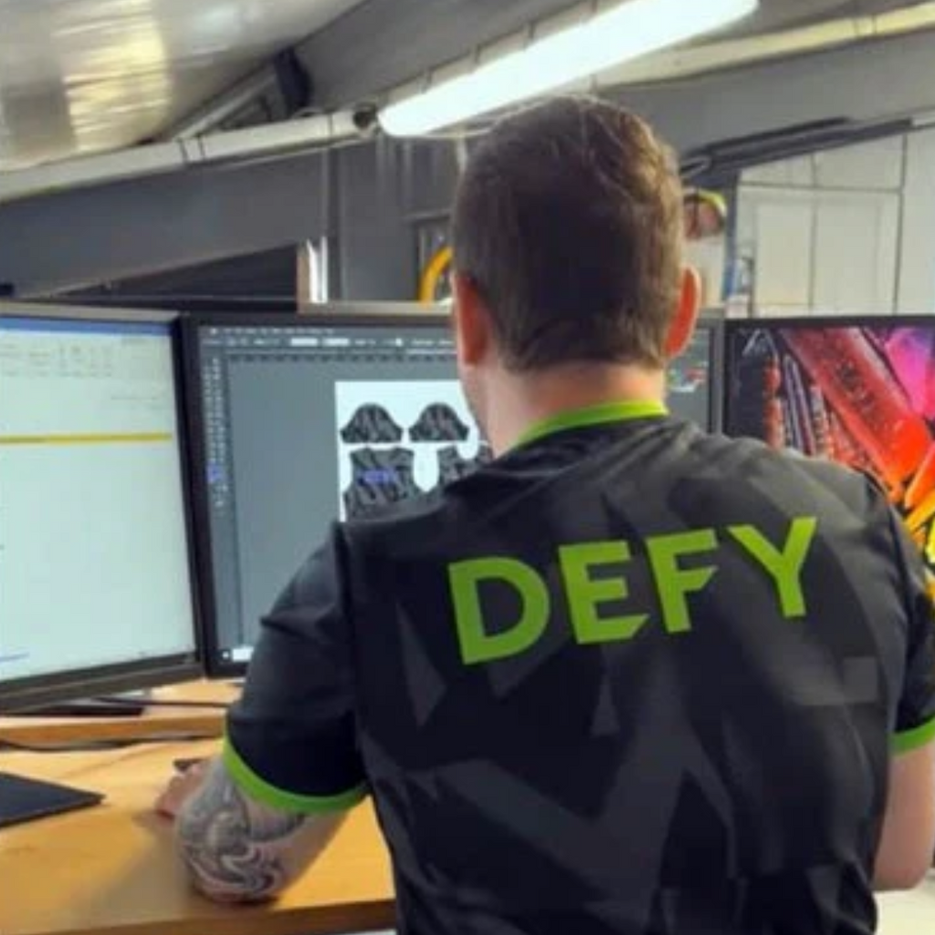 Behind the Scenes: Crafting Custom Teamwear at Defy
