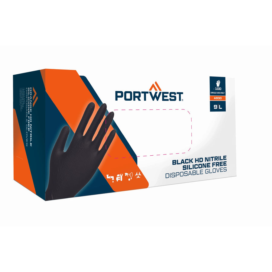 Nitrile HD Disp Gloves (Pk100)