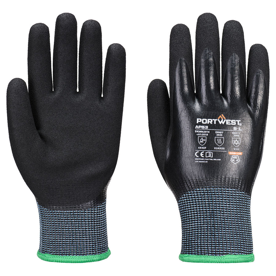 Cut F15 Nitrile Cold Glove