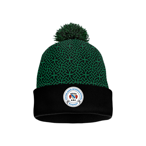 Cúchulainn Boxing Bobble Hat - Defy.ie