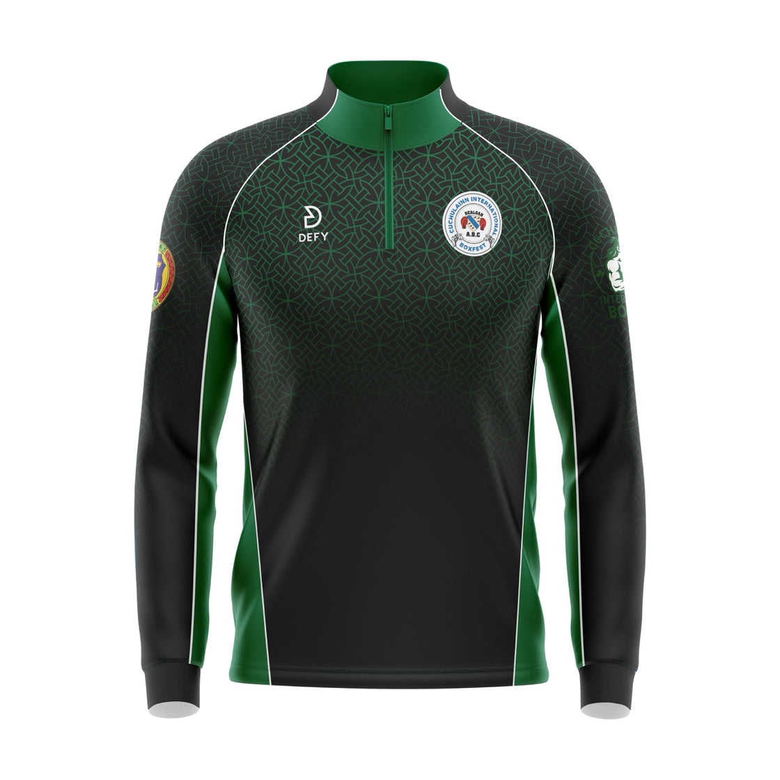 Cúchulainn Boxing 1/4 ziptop - Defy.ie