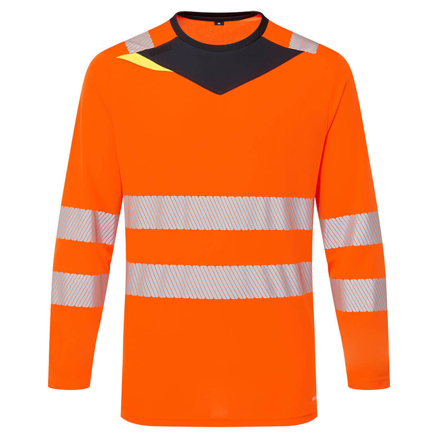 DX4 Long Sleeve Hi-Vis T-shirt