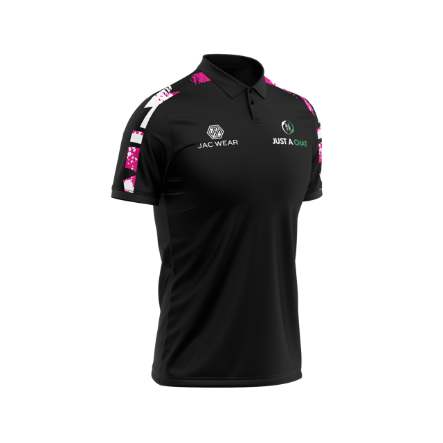 Just A Chat Polo 1 Pink Adult