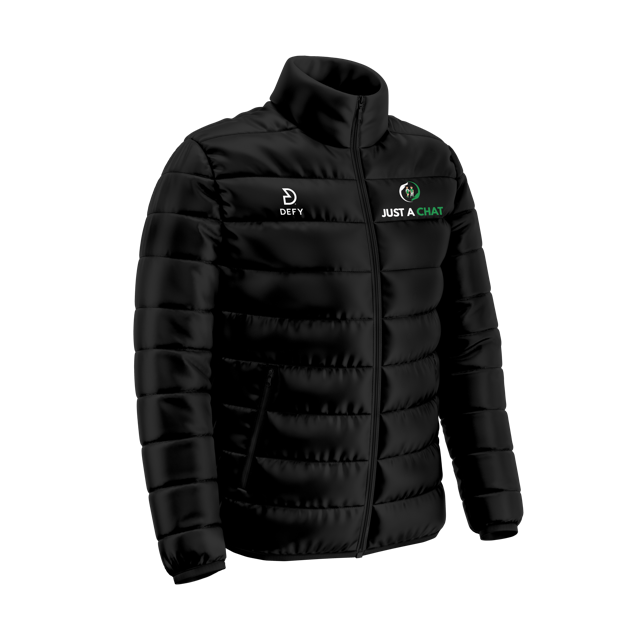 Just A Chat Puffer Jacket Adult