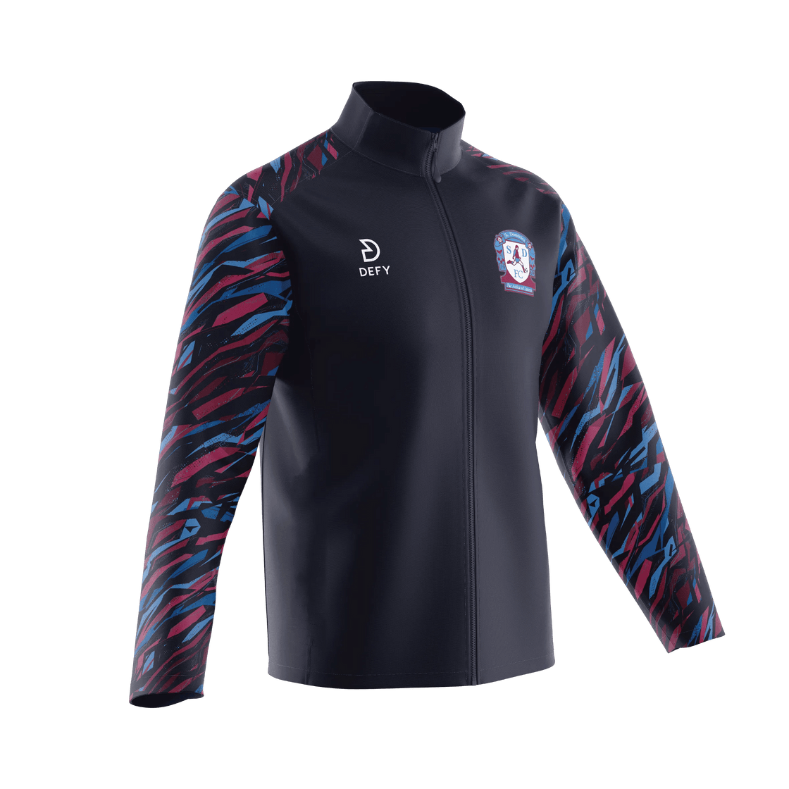 St Dominics FC Full Zip Windcheater Kids - Defy.ie