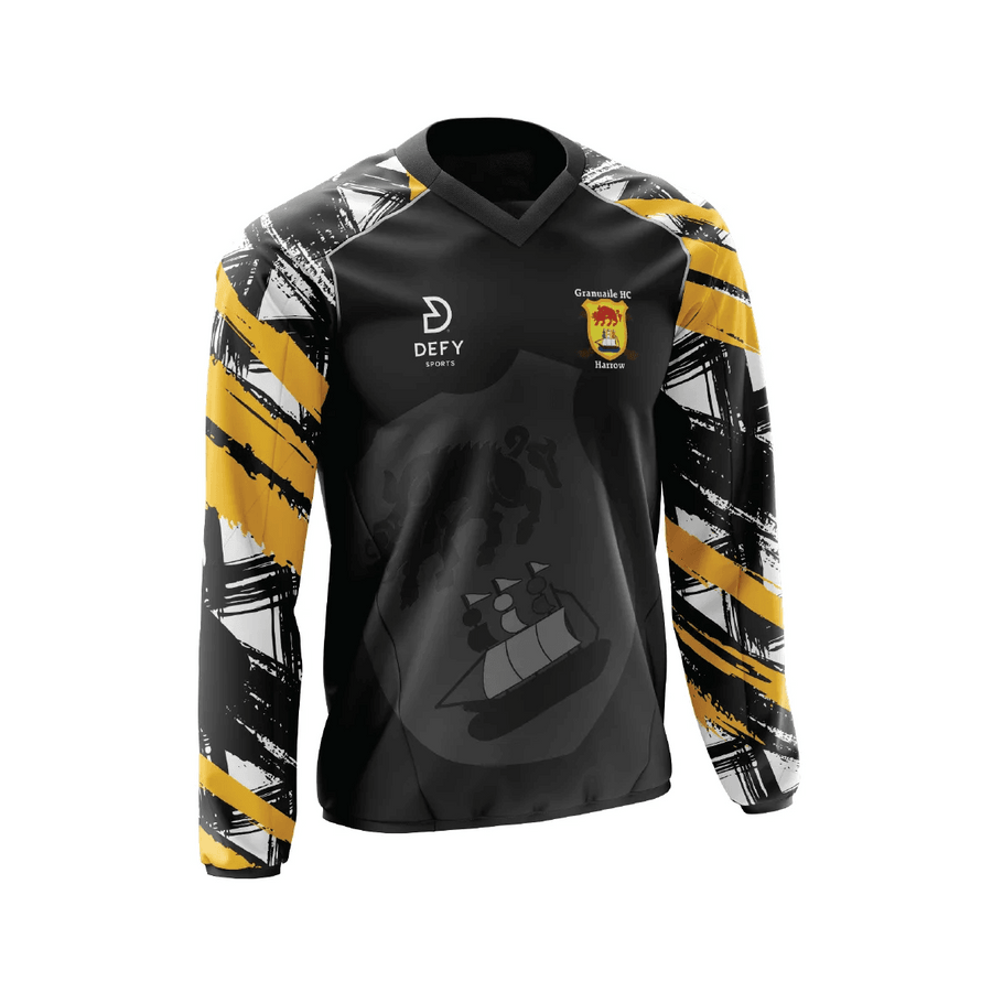 Granuaile HC - Black Printed Windcheater - Kids - Defy.ie