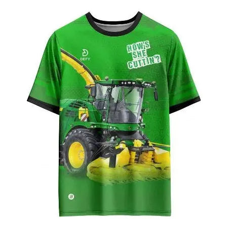 DEFY Agri Jerseys - John Deere - How's She Cuttin - Defy.ie