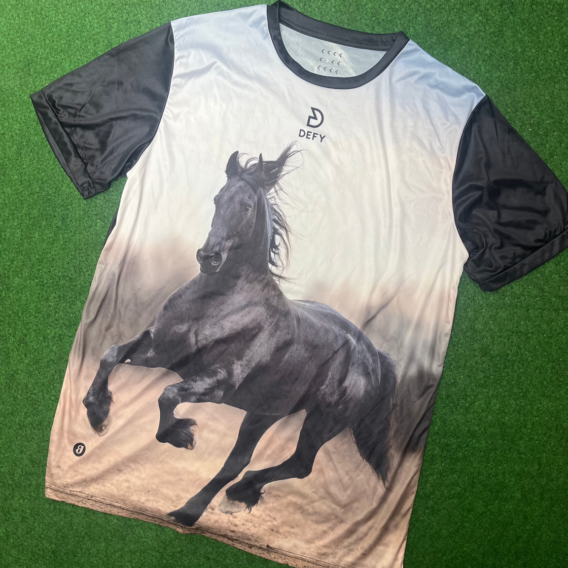 DEFY Agri Jerseys - Black Horse - Defy.ie