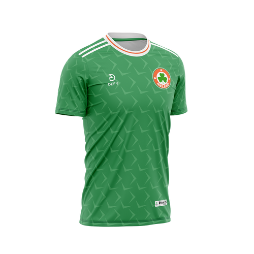 Ireland Retro Jersey Green Kids