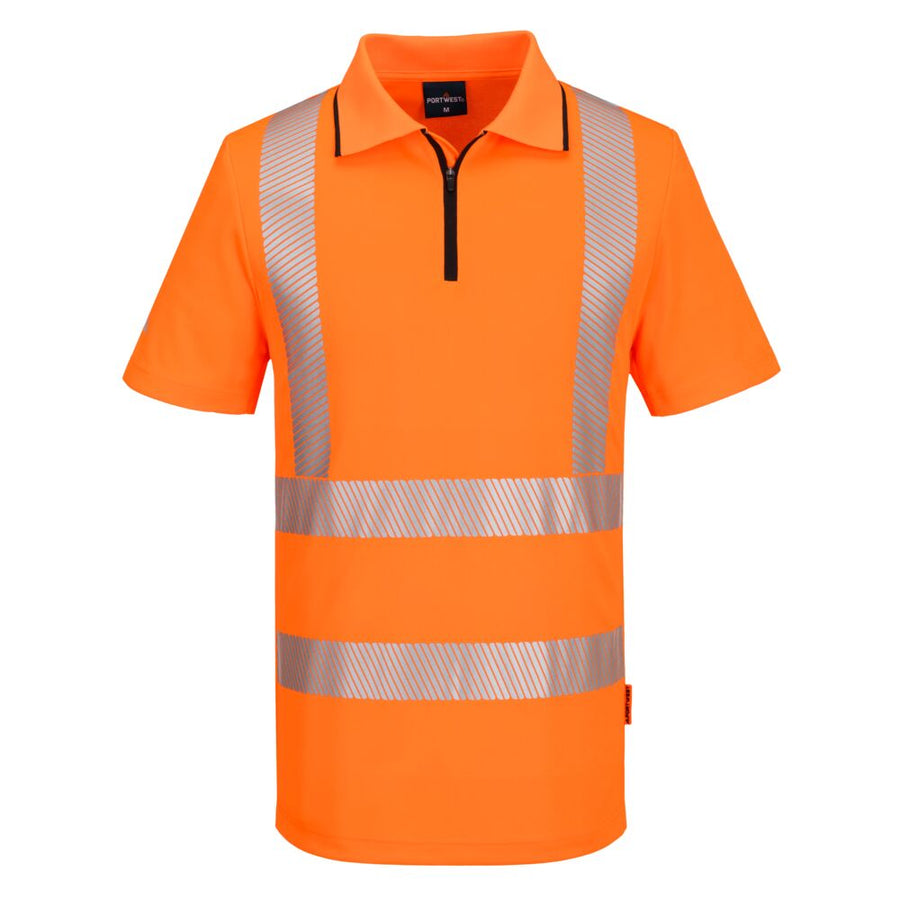 KX3 Sport Zip Polo Shirt S/S