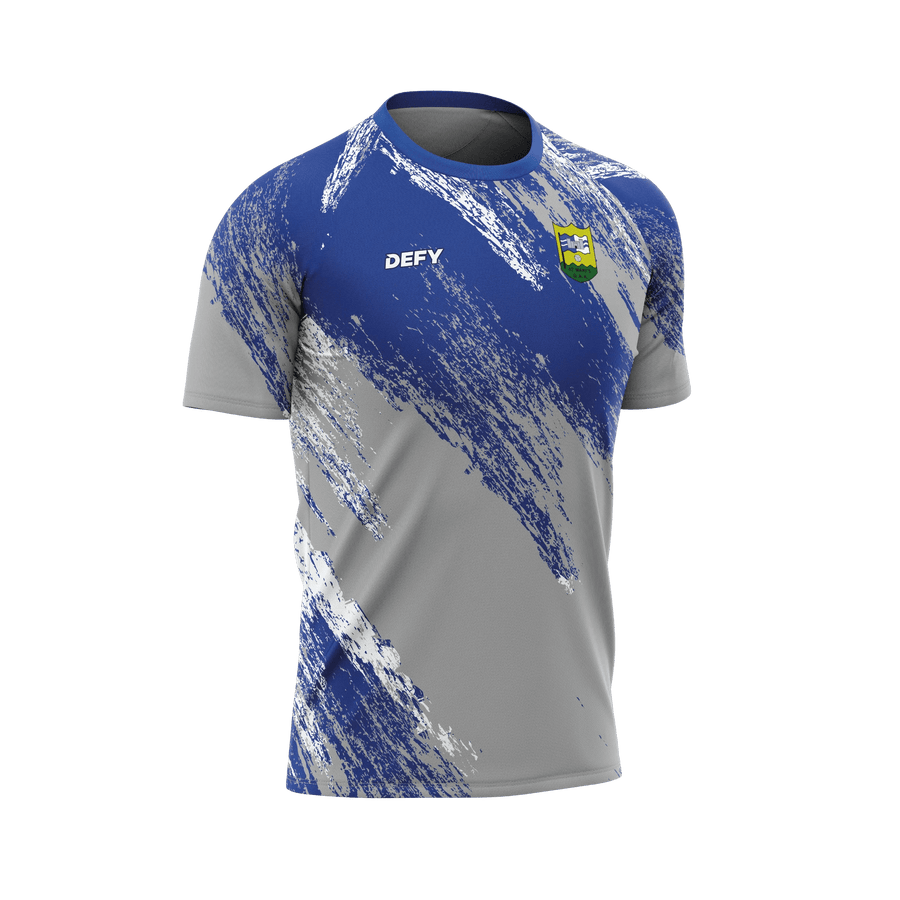 Ardee St Mary's Adult Training Jersey - Silver/Royal/White - Defy.ie