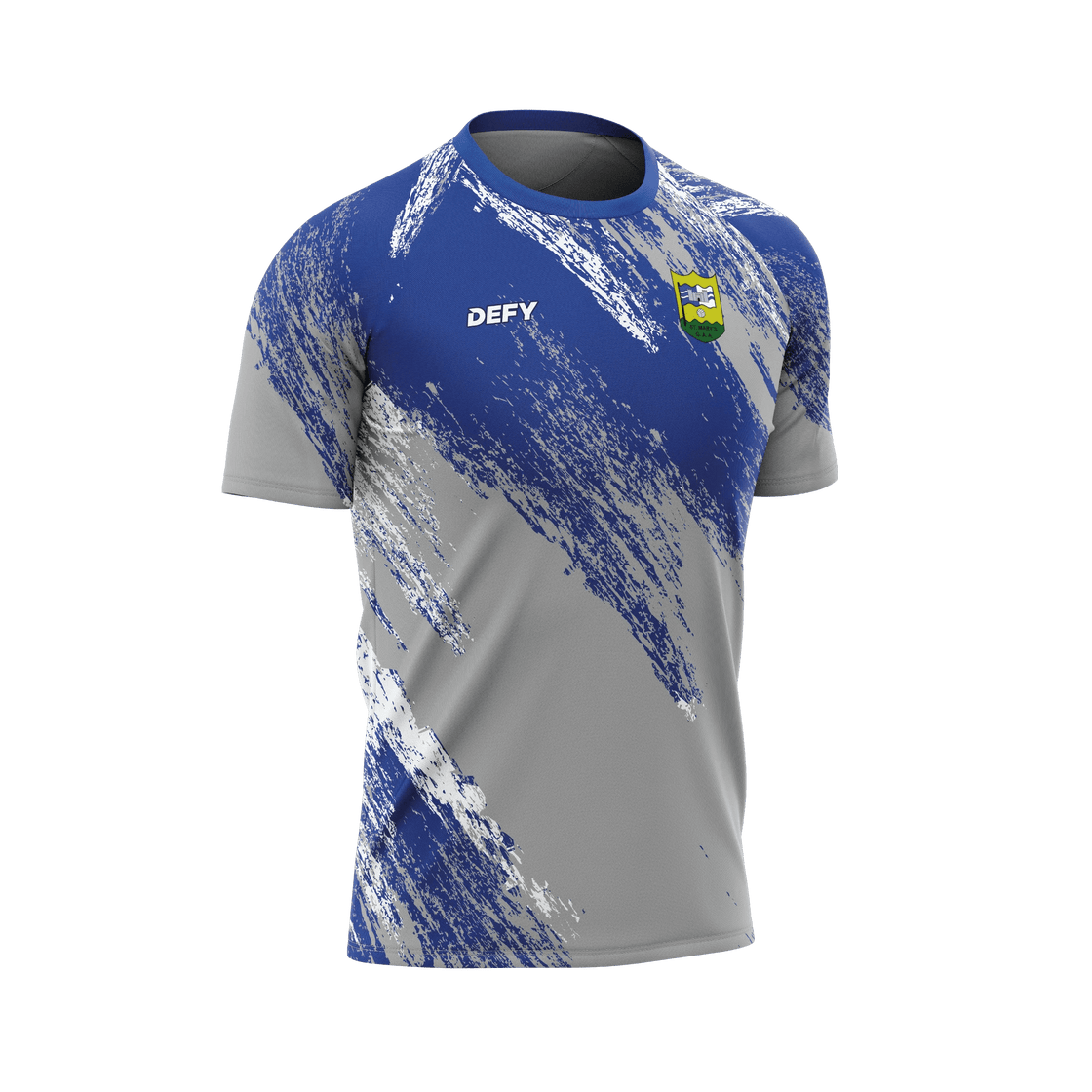 Ardee St Mary's Adult Training Jersey - Silver/Royal/White - Defy.ie