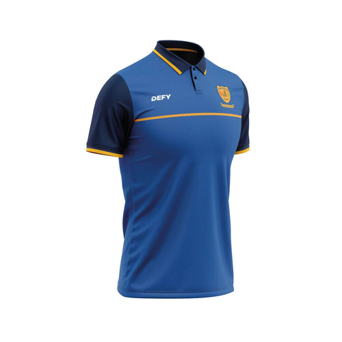 Kilkerley Polo T-Shirt - Royal/Amber - Mens - Defy.ie