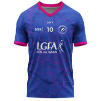 LGFA Jersey Blue Pink Spots - Defy.ie
