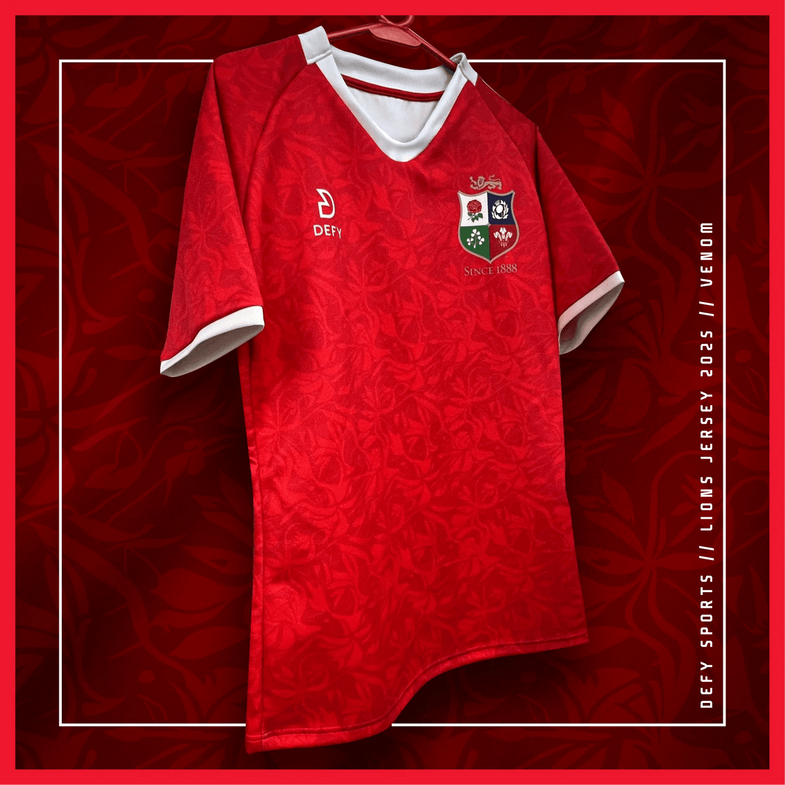 Lions Jersey - Regular Fit - Adults - Defy.ie