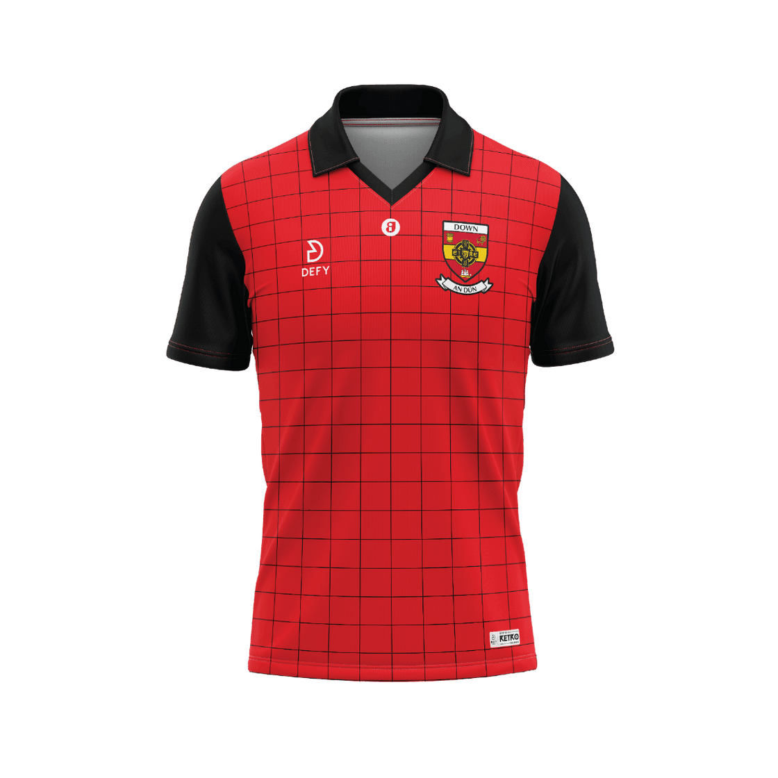 Down Retro Gaelic Jersey - Defy.ie