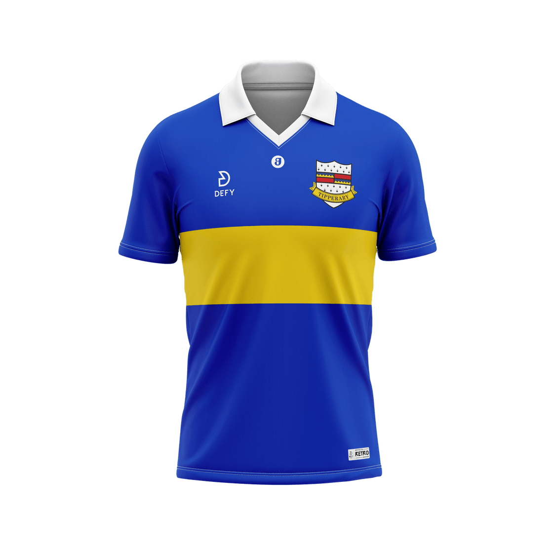 Tippeary Retro Gaelic Jersey Kids - Defy.ie