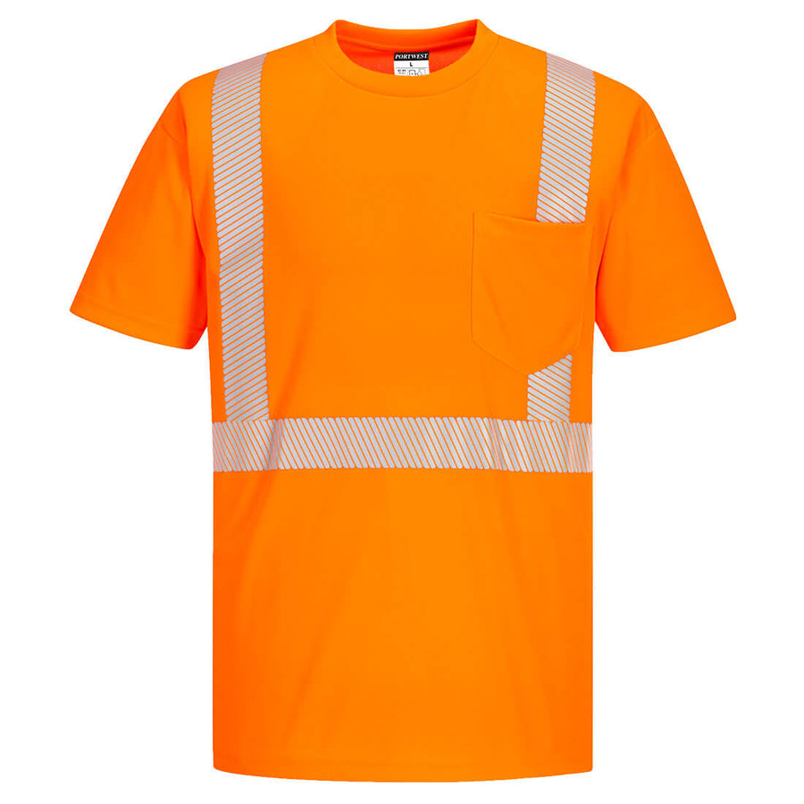Segmented Tape T-Shirt S/S