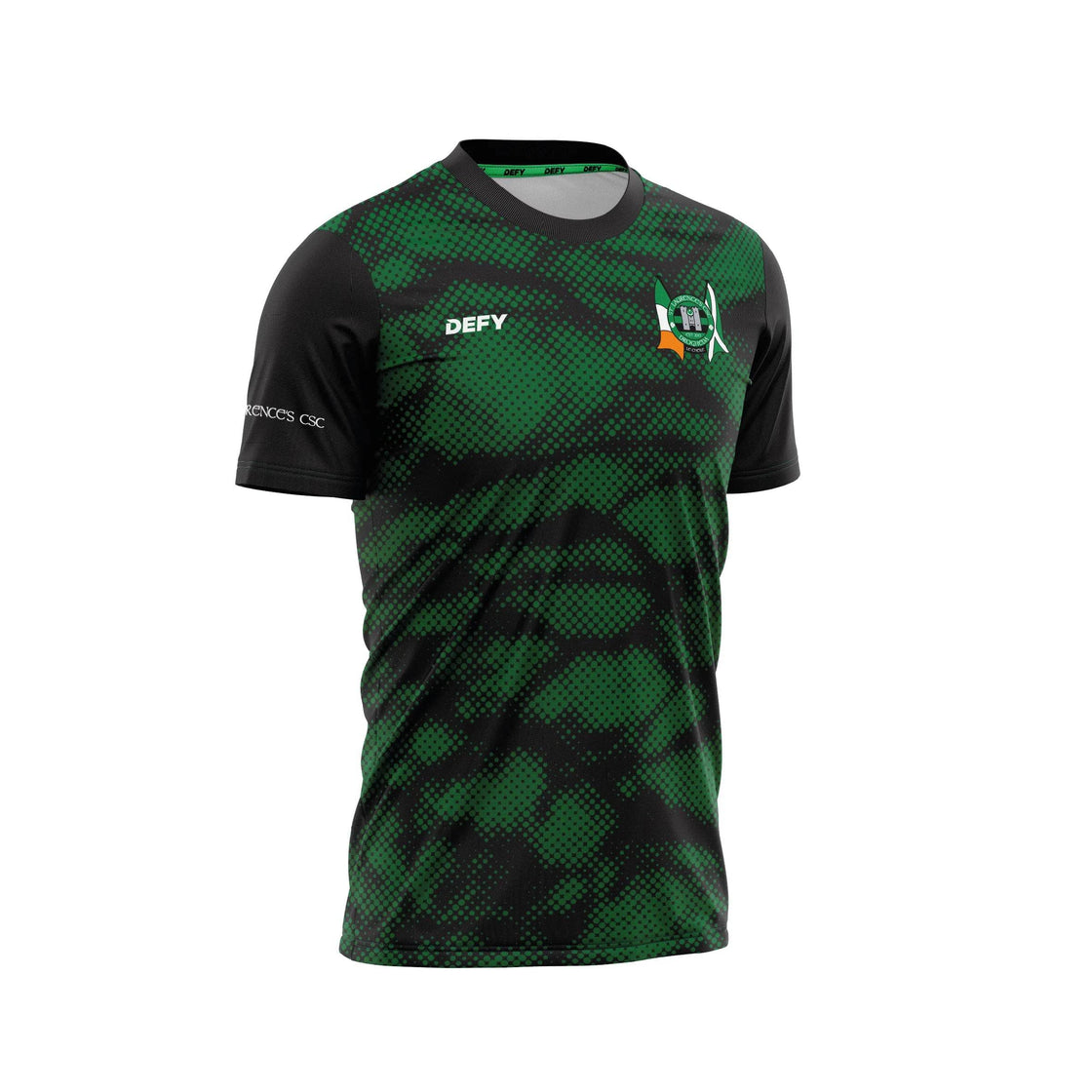 St Laurence's CSC Custom Training Jersey Adults - Defy.ie