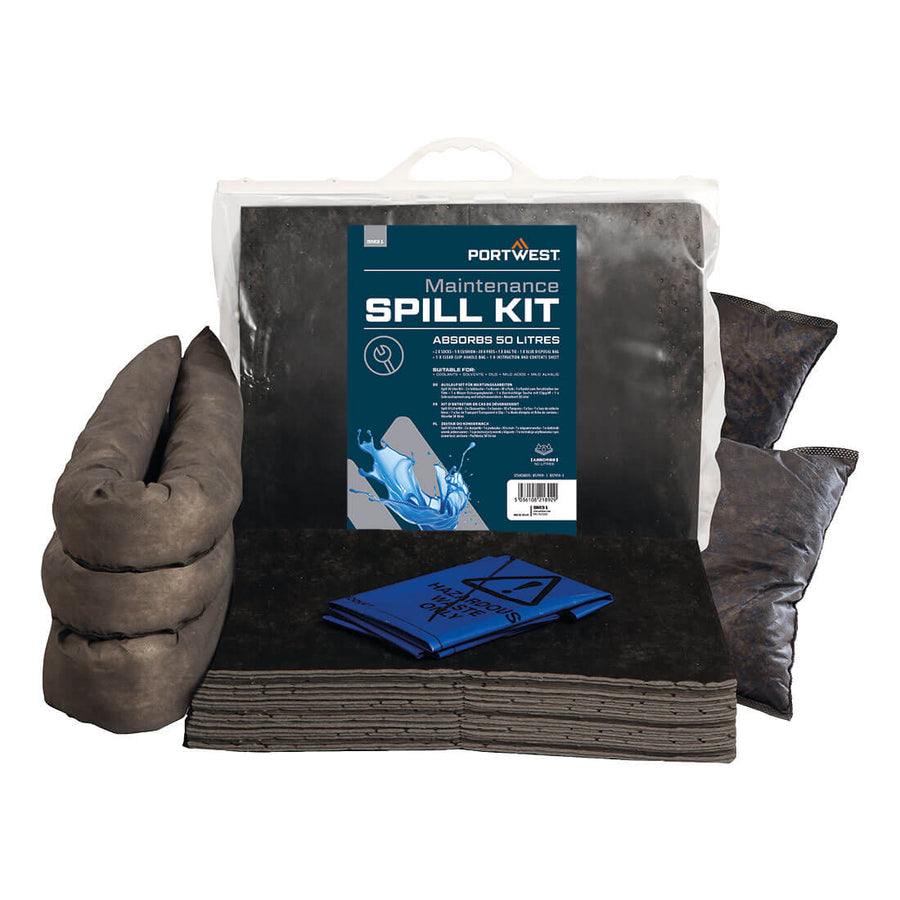 Spill Maintenance Kit 50L Pk3