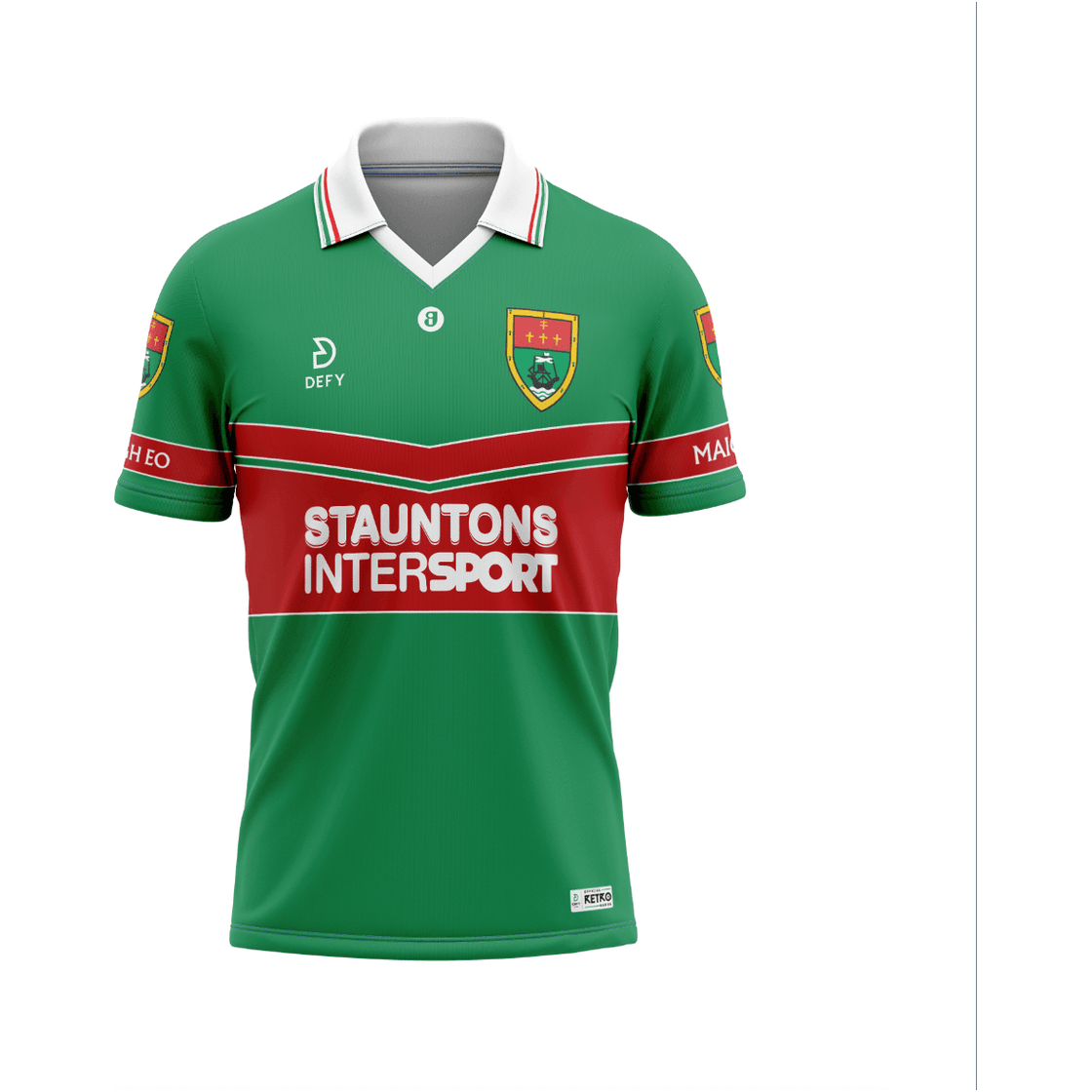 Mayo Retro Gaelic Jersey Kids - Defy.ie