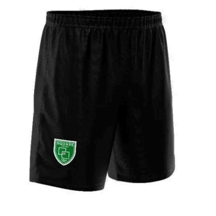 Square Utd Shorts - Black - Adults