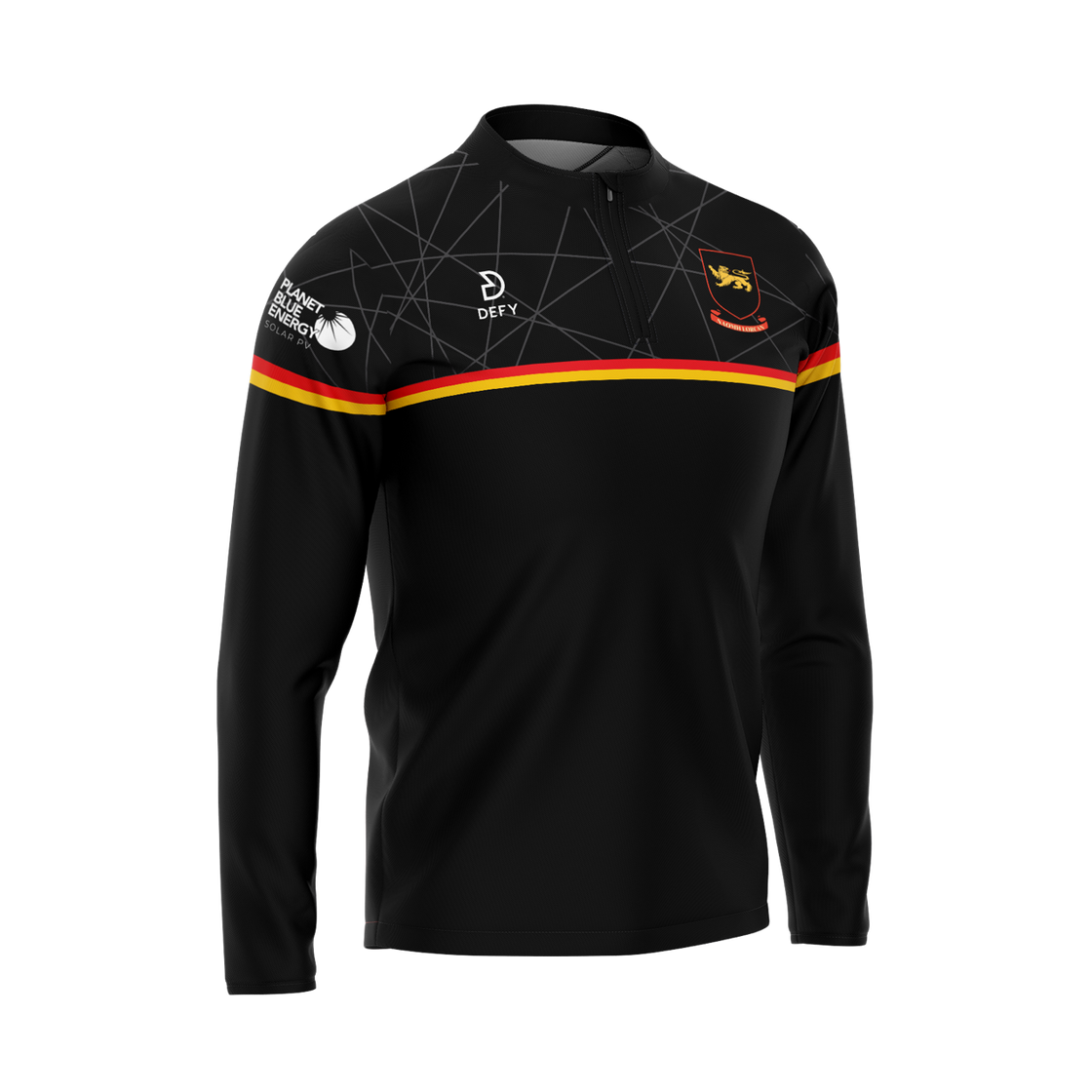 St Laurence's LGFA Half Zip Kids - Defy.ie