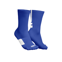 LGFA Training Midi Socks Blue and White - Defy.ie