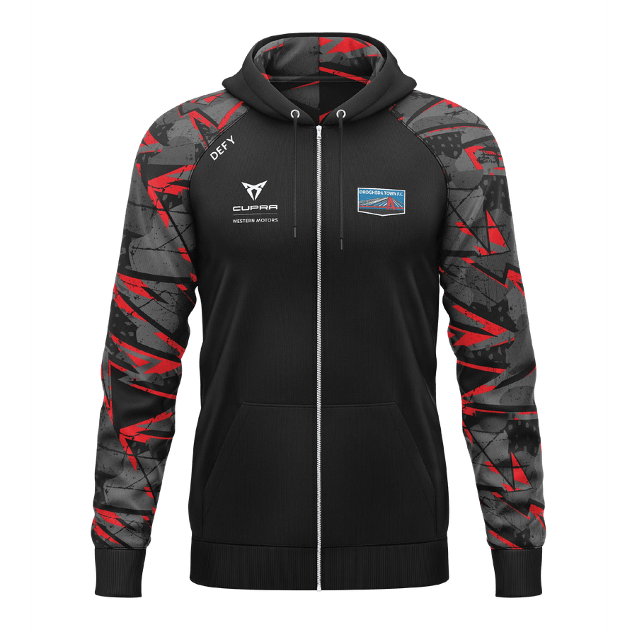 Drogheda Town Full Zip Hoodie - Adults - Defy.ie