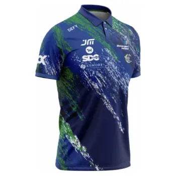 JME Polo Shirt - Royal/Navy - Defy.ie