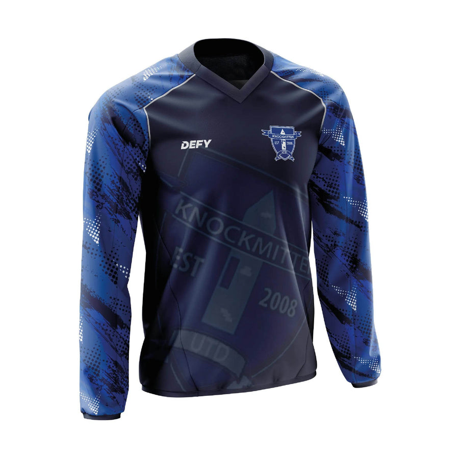 Knockmitten United Windhcheater Royal/Navy - Kids - Defy.ie