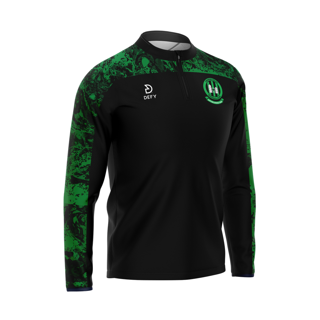 Swords Celtic Dark Green Leisure Wear 1/4 Zip Kids