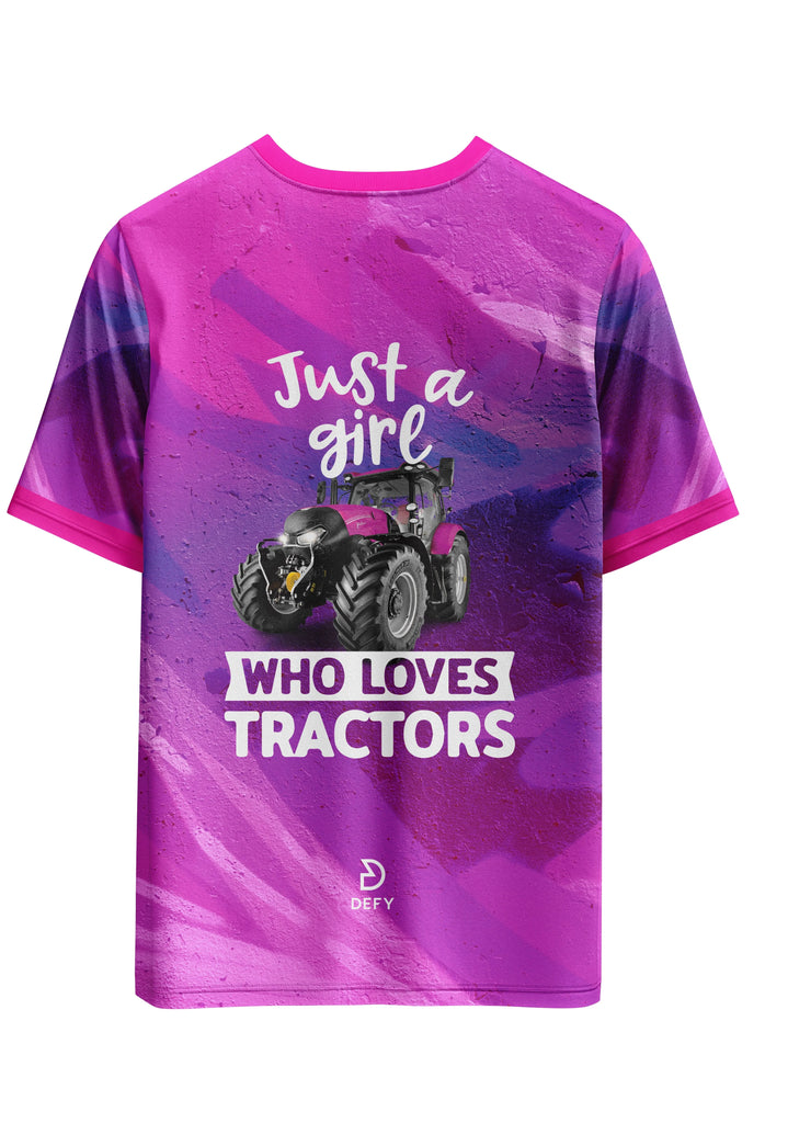 DEFY Agri Jerseys - Pink Tractor