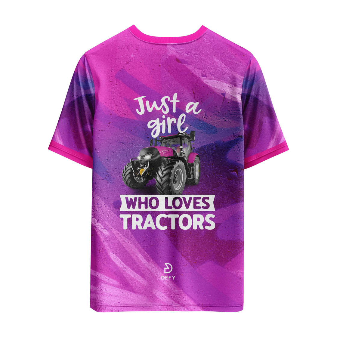 DEFY Agri Jerseys - Pink Tractor