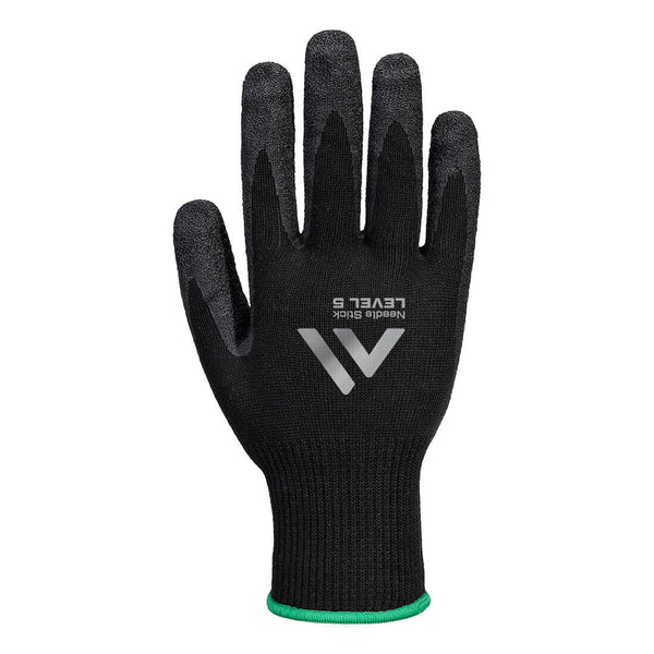 Needle F10 Latex Crinkle Glove
