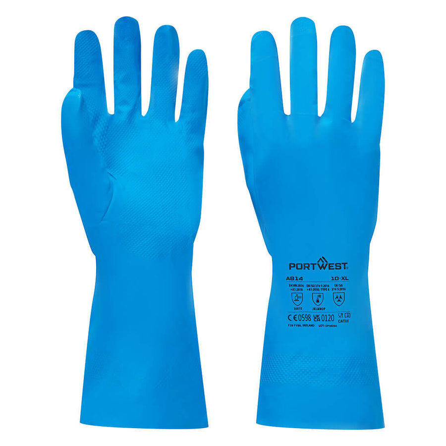 Food-Approved Nitrile Gauntlet
