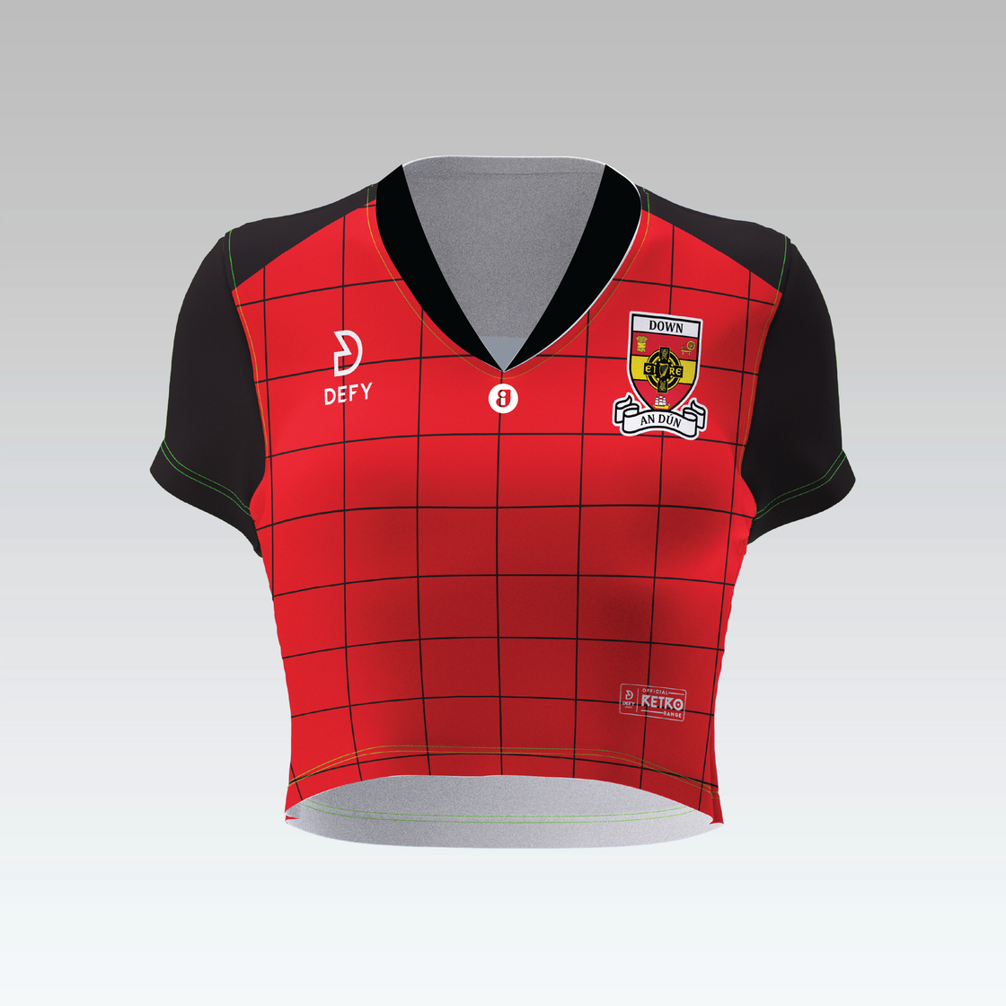 Down crop jersey