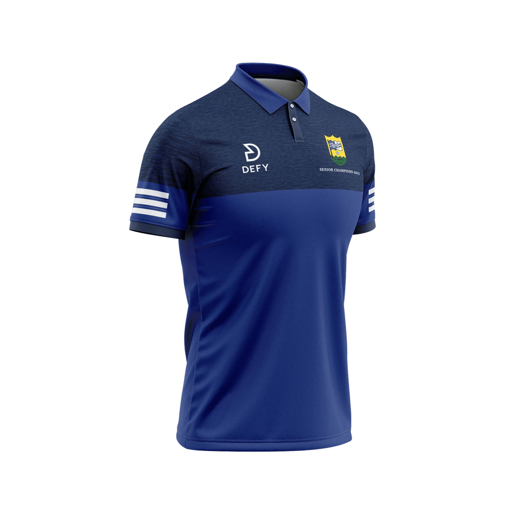 St Mary's Ardee polo - Royal/Navy - Defy.ie