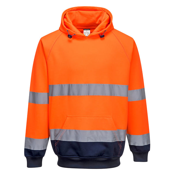 Hi-Vis Two-Tone Hooded Sweater