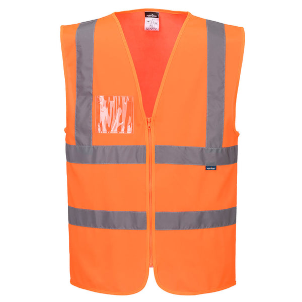 Hi-Vis Zip Band & Brace Vest