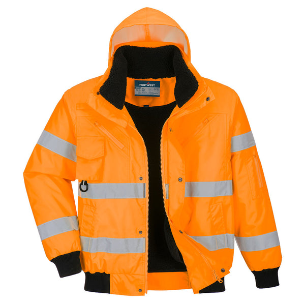 Hi-Vis 3 in 1 Bomber Jacket