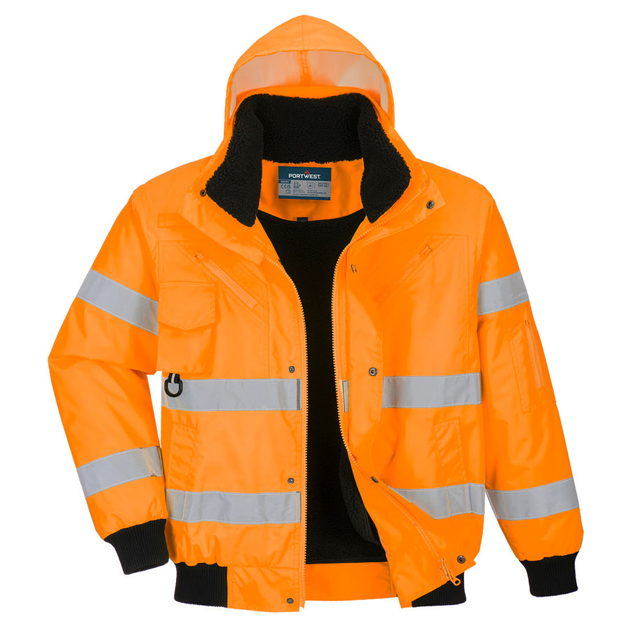 Hi-Vis 3 in 1 Bomber Jacket