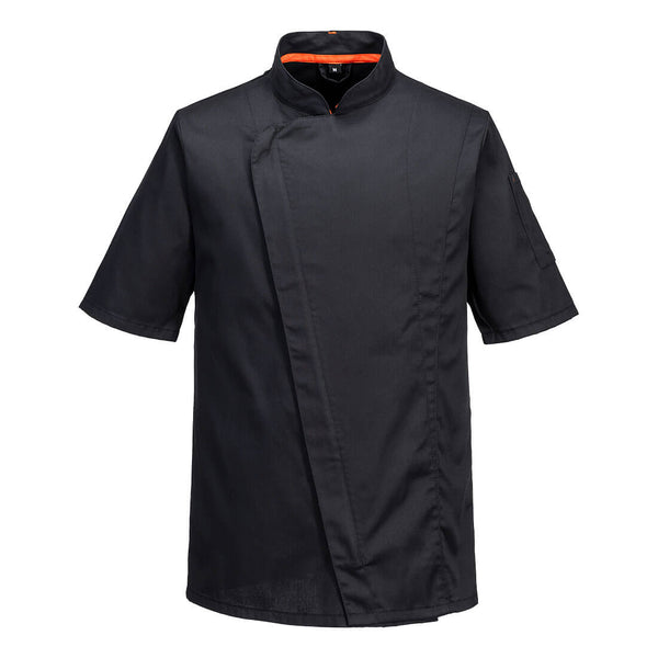 Asymmetrical Chef Jacket  S/S