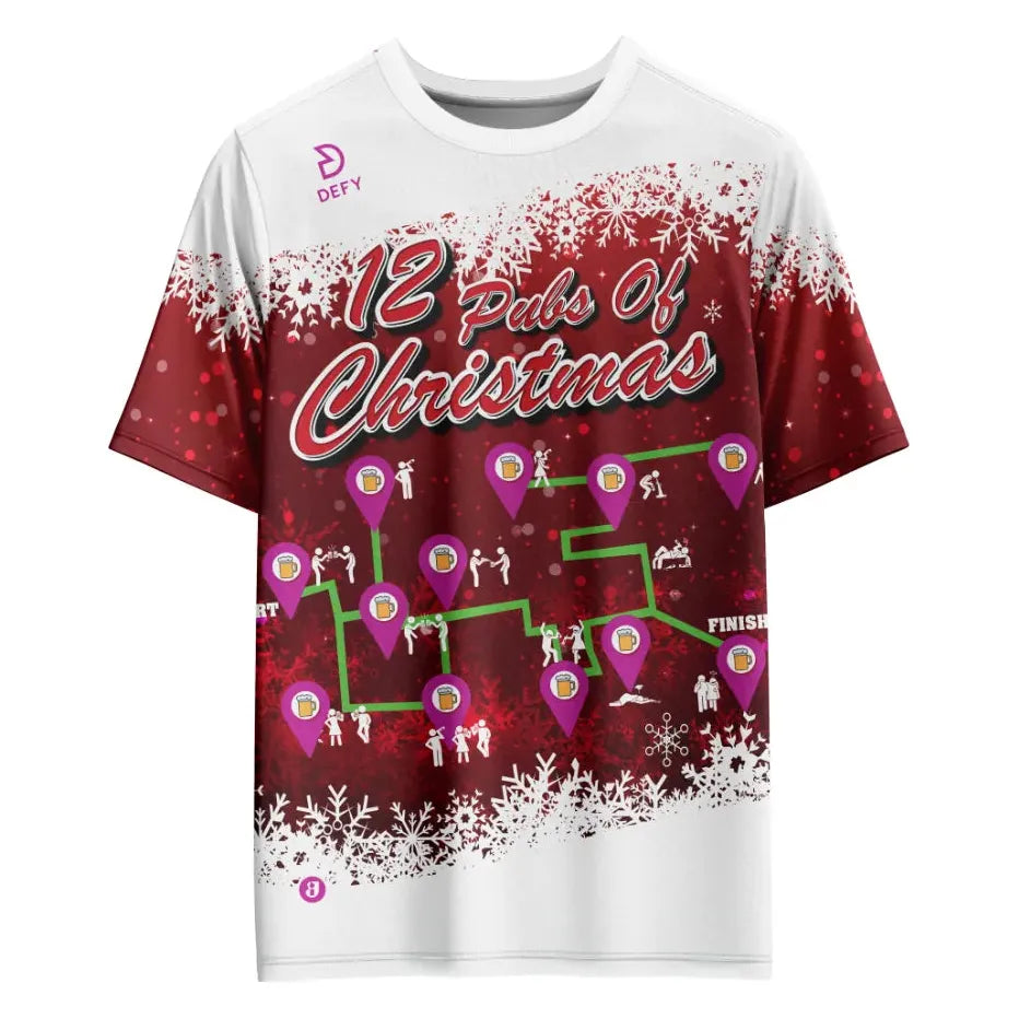 Christmas Jersey - 12 Pubs - Adults Only - Defy.ie