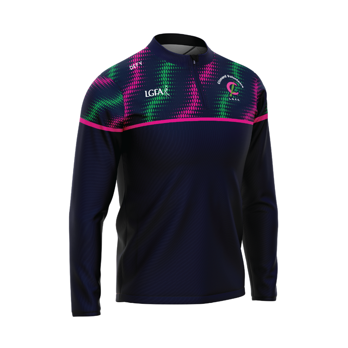 Clonard Volunteers LGFA Half Zip Adults