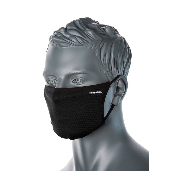 3-Ply Fabric Face Mask  (Pk25)