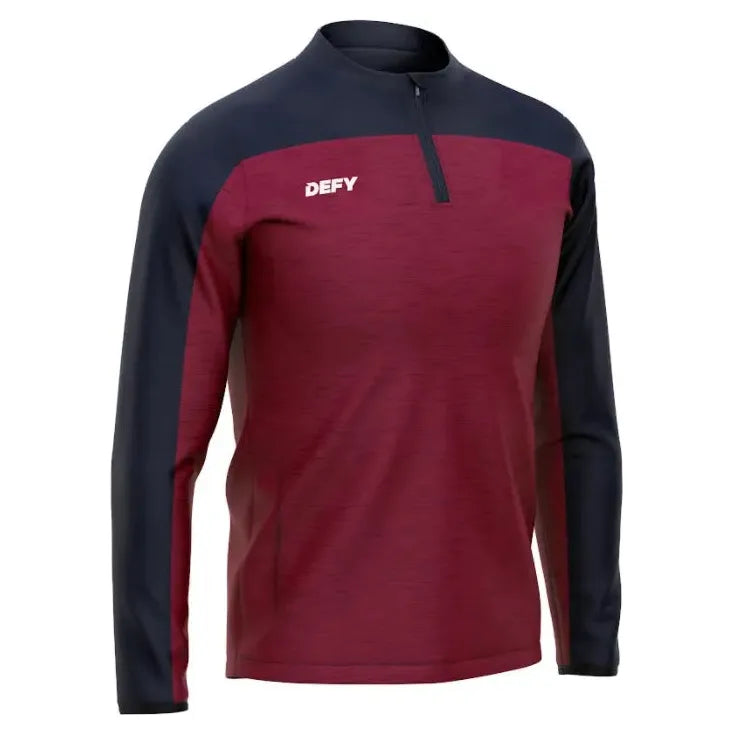 Defender Quarter Zip - Melange Range - Defy.ie
