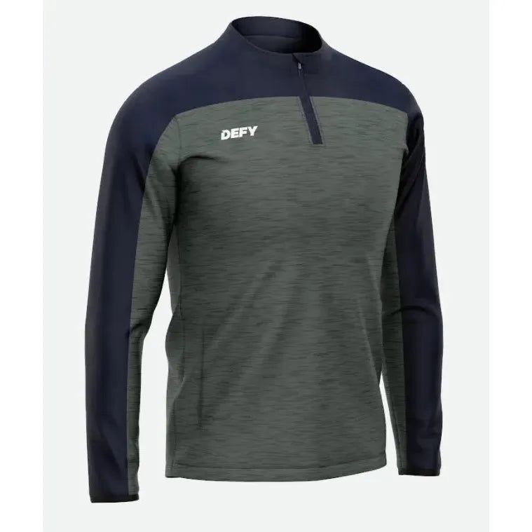 Defender Quarter Zip - Melange Range - Defy.ie