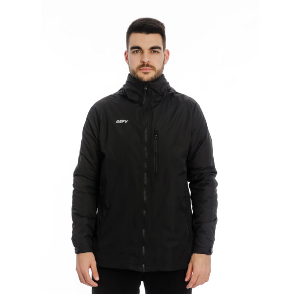 CLUB JACKET - BLACK - Defy.ie