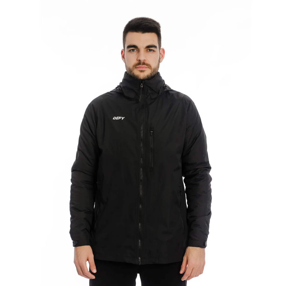 CLUB JACKET - BLACK - Defy.ie